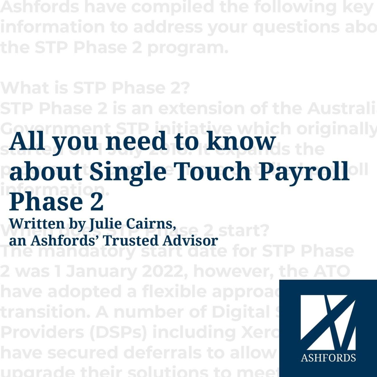All you need to know about Single Touch Payroll Phase 2