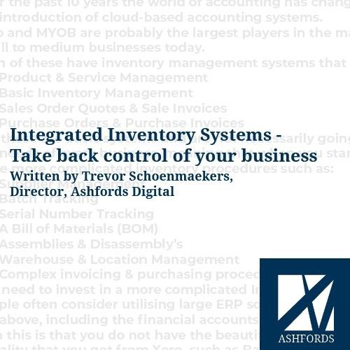 Integrated Inventory Systems - Take back control of your business