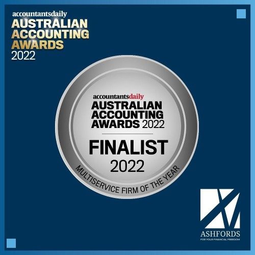 Ashfords nominated as finalists in Australian Accounting Awards