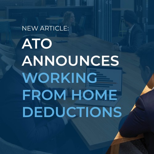 ATO Announces WFH Deductions