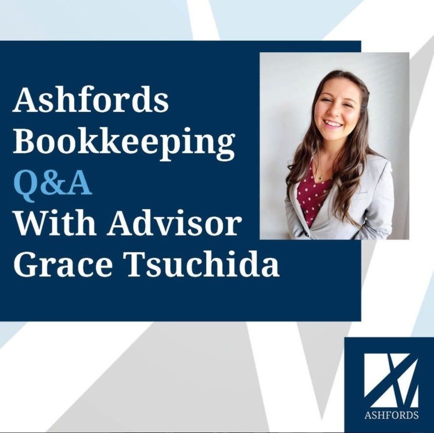 Introduction to Ashfords Bookkeeping